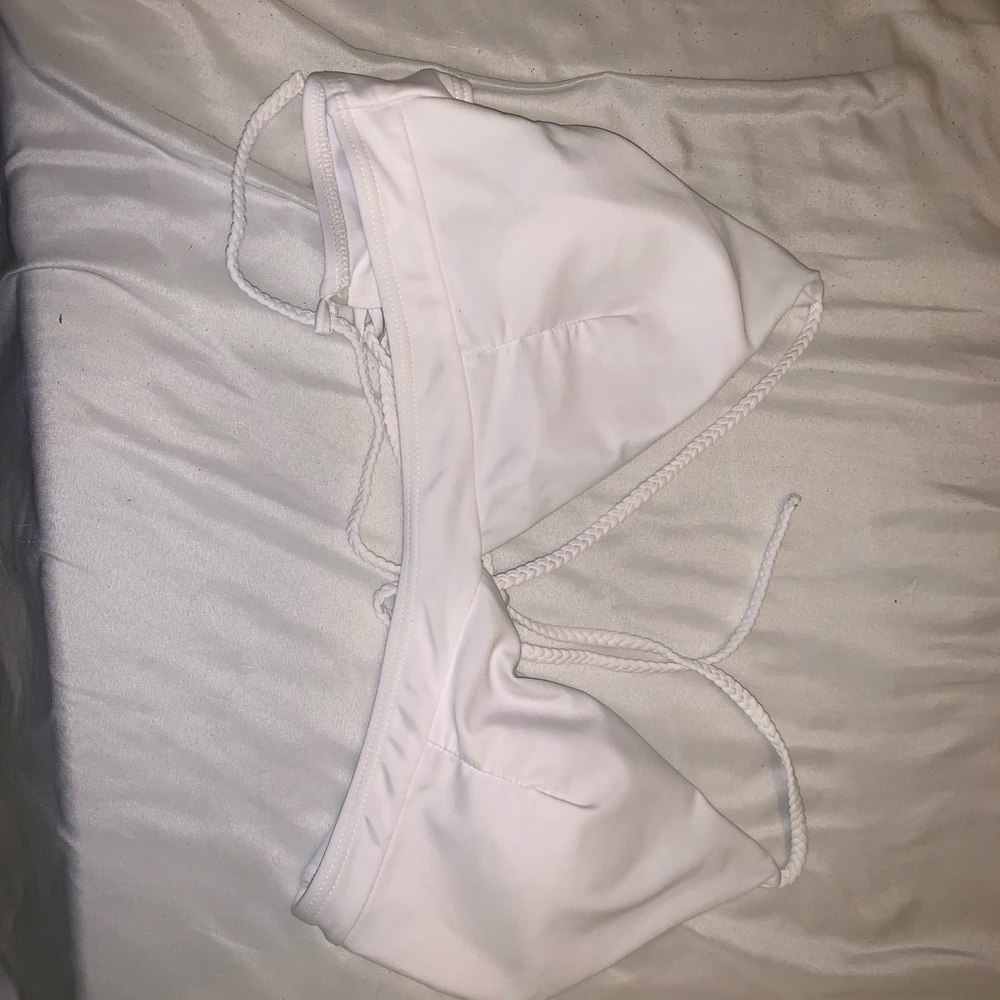 White Bikini Top